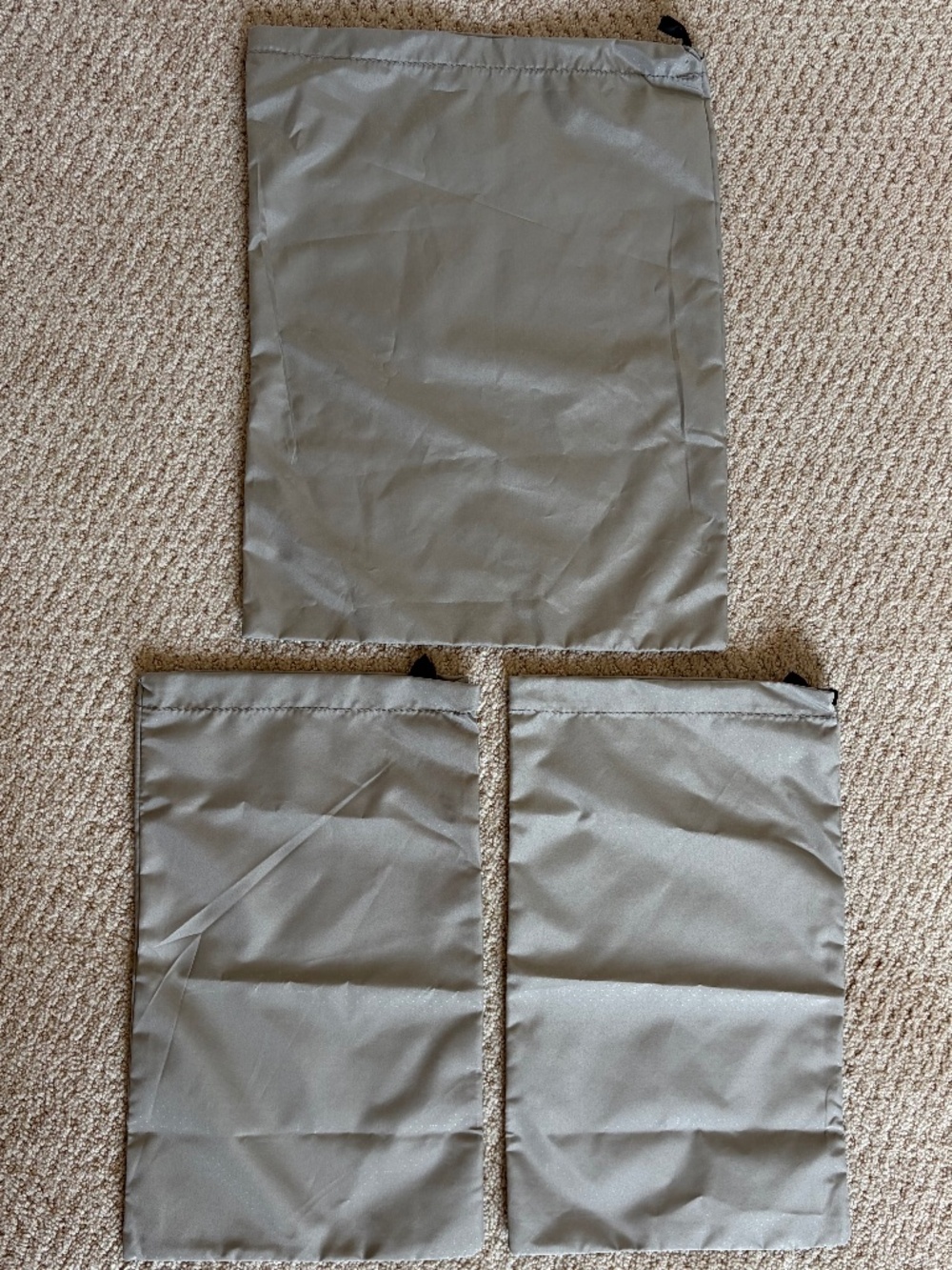 Monos Luggage Laundry and shoe draw string packing bags